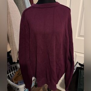 J. Crew Women's Grape Purple Crewneck Sweater